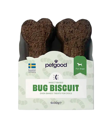Petgood insektsbaserat hundkex (6x/pack)