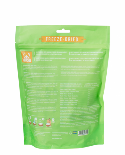 Mush Vaisto Frystorkat Grön 250 g
