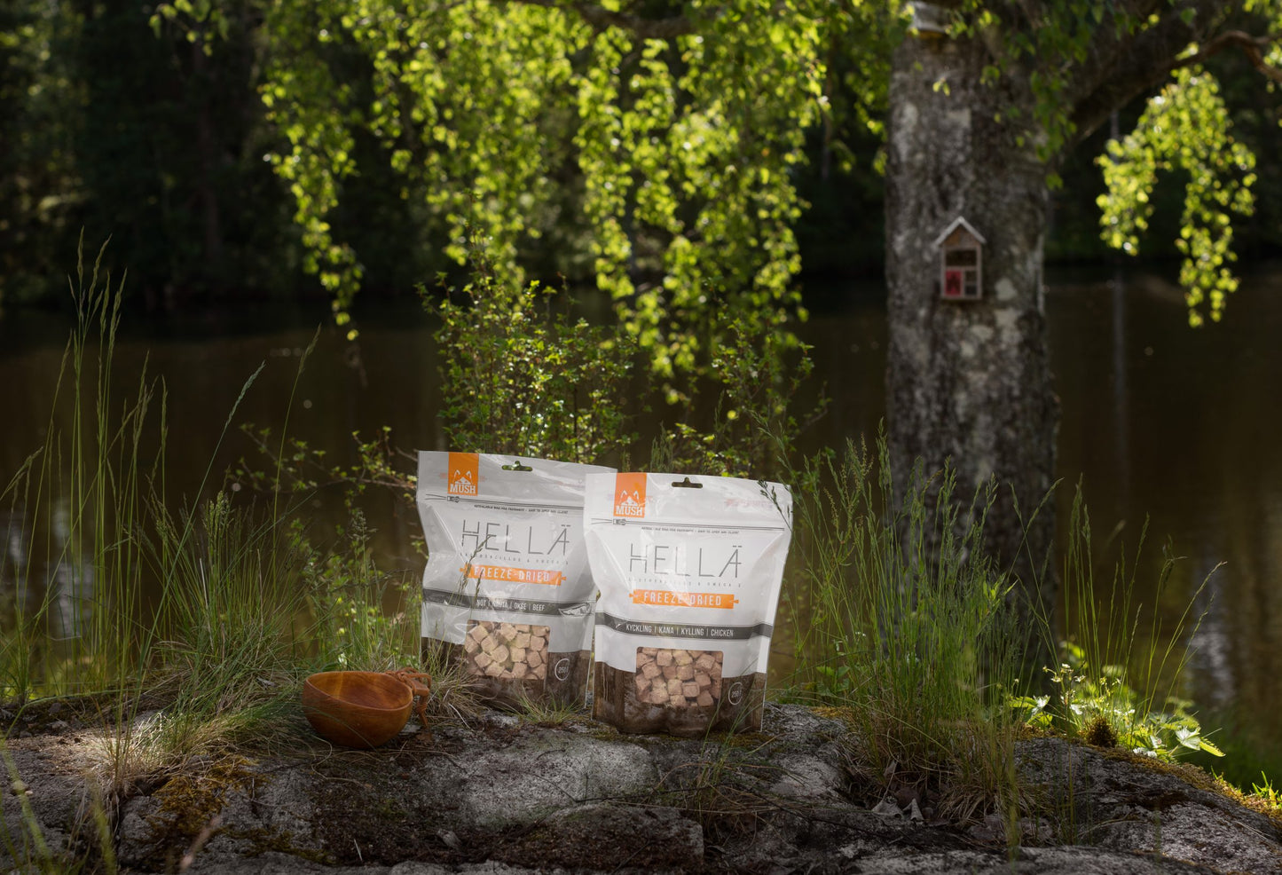 MUSH HELLÄ Frystorkad Nöt 250 g